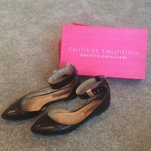 Chinese Laundry Kristin Cavallari Black Flats 9.5